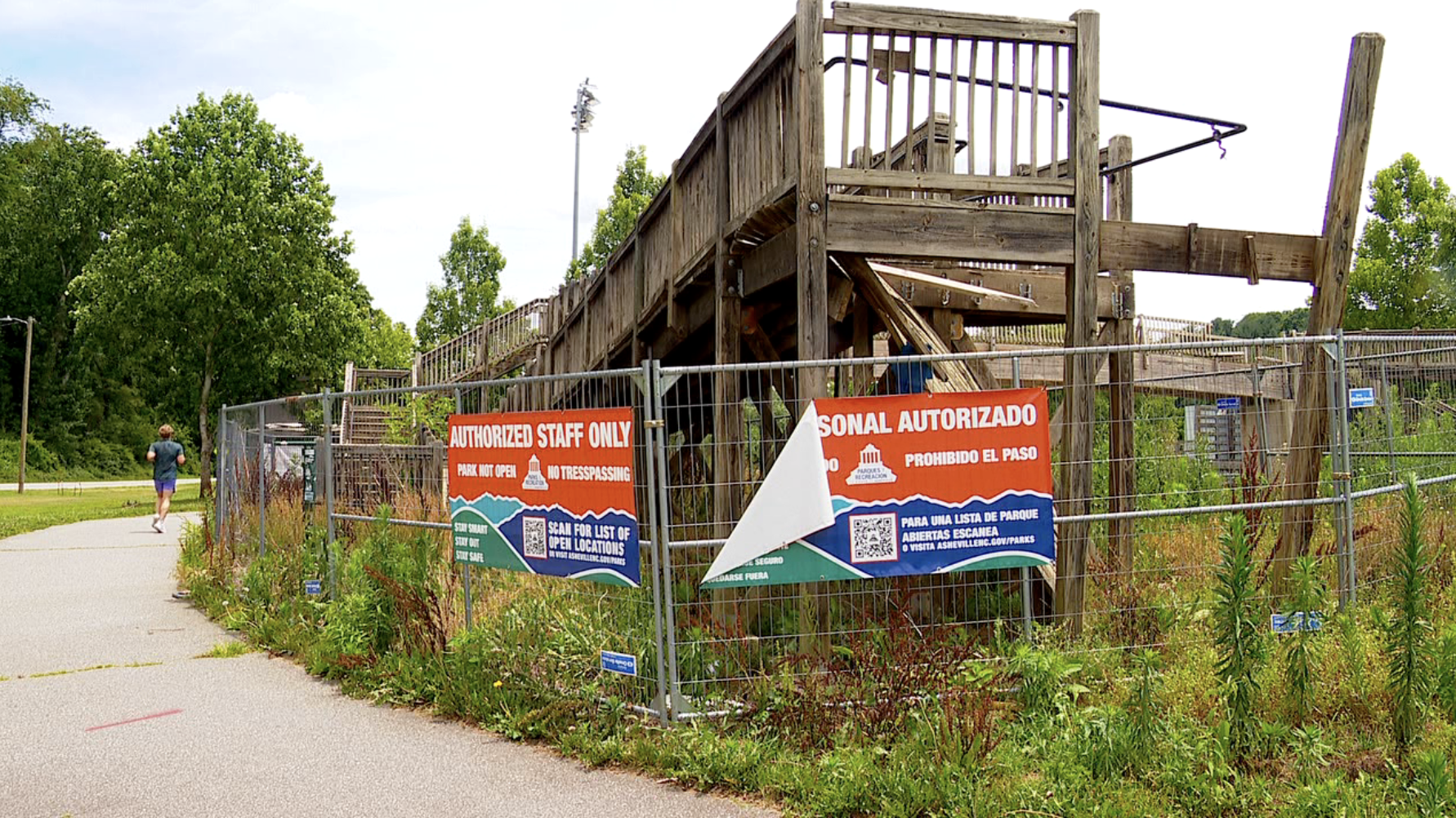 WLOS NEWS 13: Asheville unveils 5-mile French Broad Riverfront Parks project, $60M rebuild planned