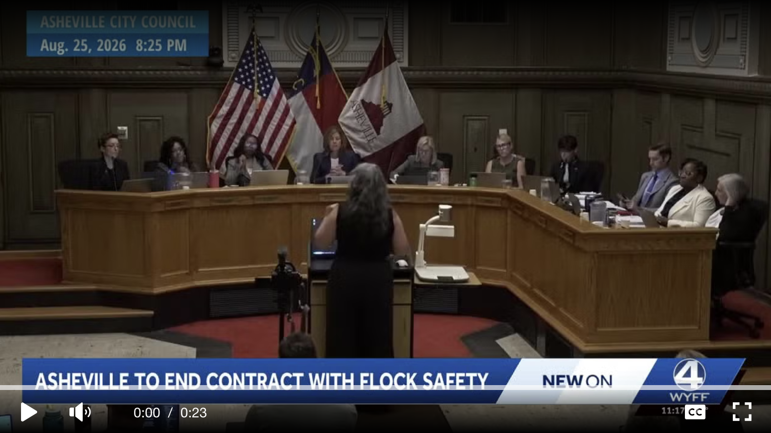 WYFF 4: Asheville votes to terminate Flock Safety contract after community raises concerns about privacy