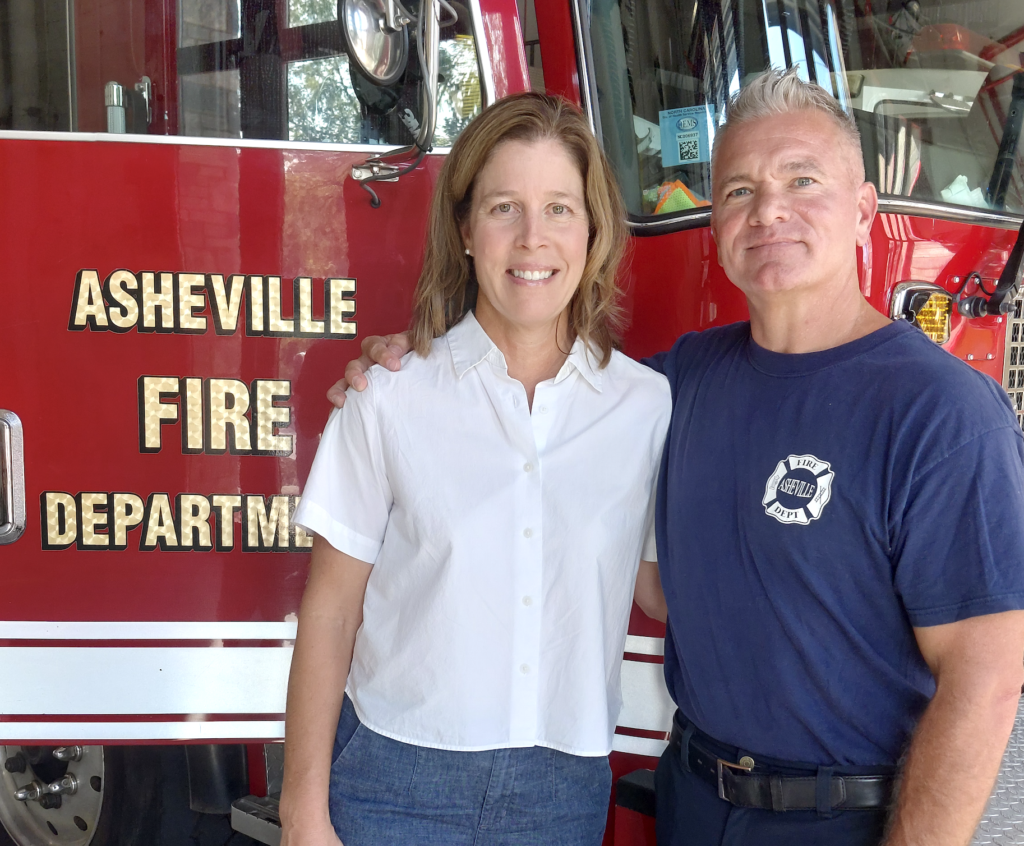 Asheville's firefighters trust Esther for Asheville Mayor in 2026