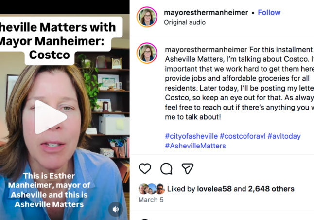 Asheville Matters with Mayor Manheimer: Costco