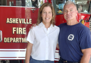 Asheville's firefighters trust Esther for Asheville Mayor in 2026